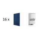 4.3 kW napelemes rendszer ABB Inverter